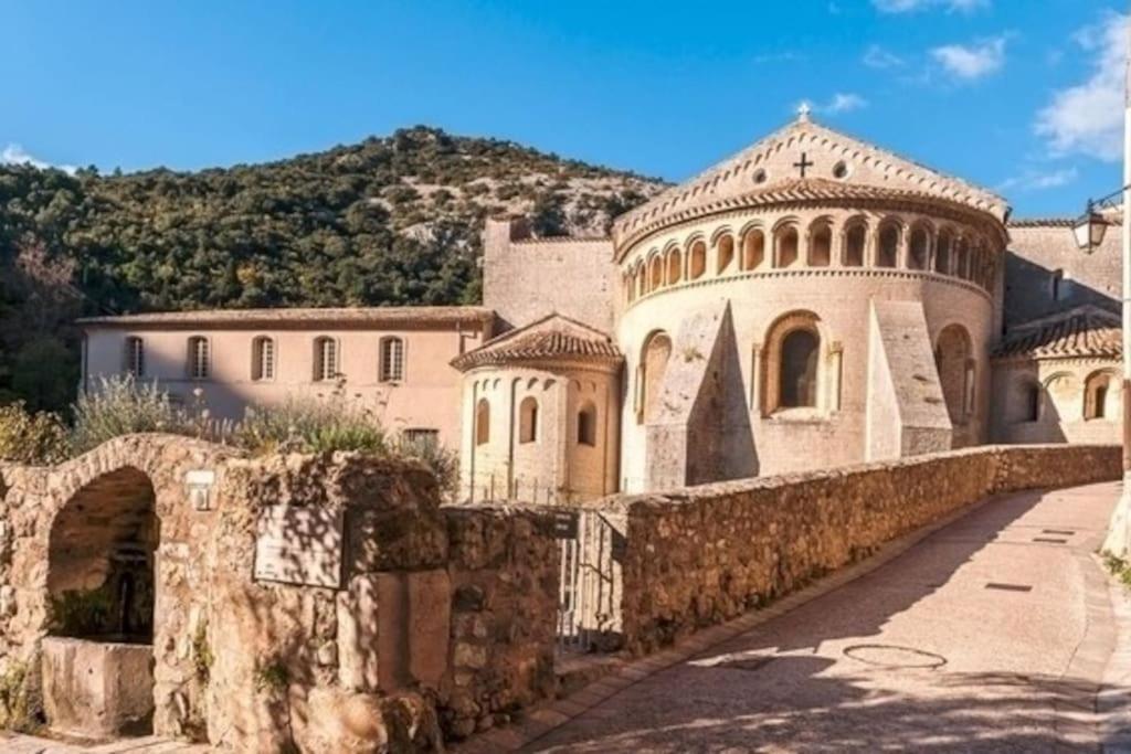 Maison Climatisee Avec Piscine Chauffee Villa Cazilhac  Exterior foto